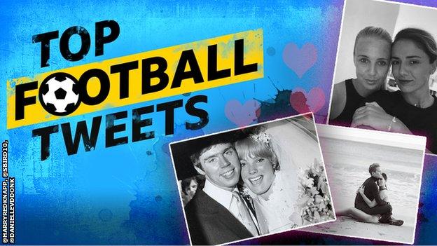 Top Football Tweets: Harry and Sandra Redknapp, Megan Rapinoe and Sue Bird, Beth Mead and Danielle van de Donk