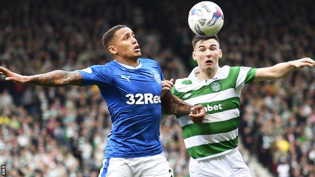 James Tavernier and Kieran Tierney