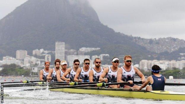 Ransley won gold for Team GB in the men's eight in Rio 2016