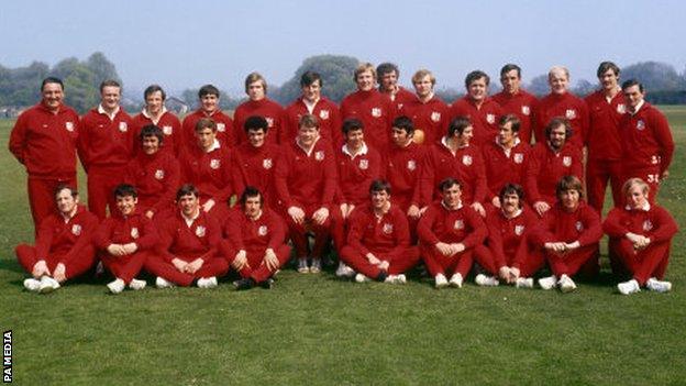 The 1971 British and Irish Lions touring squad