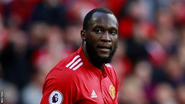 Manchester United striker Romelu Lukaku