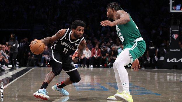 Kyrie Irving Brooklyn Nets guard says choosing not to get vaccinated cost him 100m contract BBC Sport