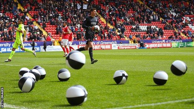 Charlton Athletic fans' protest