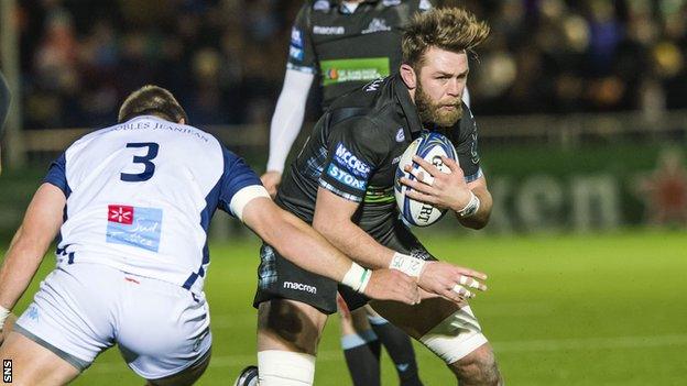 Glasgow Warriors captain Ryan Wilson