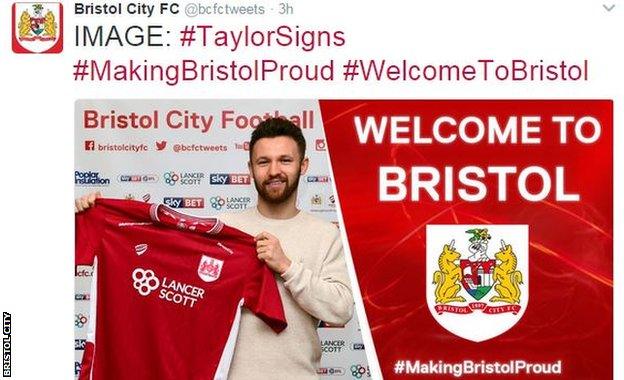 Bristol city tweet