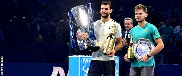 Grigor Dimitrov and David Goffin