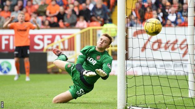 Kenny McLean scored his third Aberdeen goal of the season