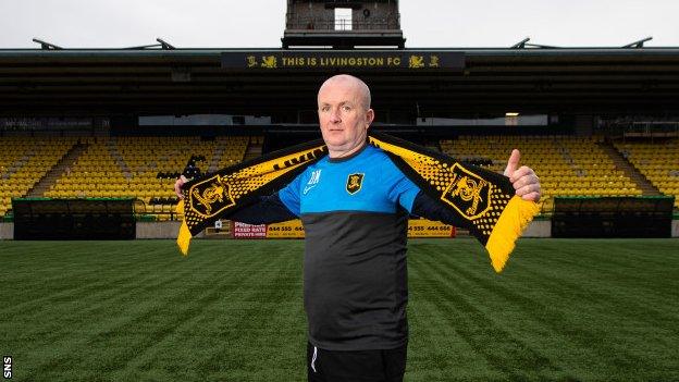 Livingston manager David Martindale