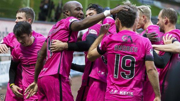 William Edjenguele scored Dundee United's second goal