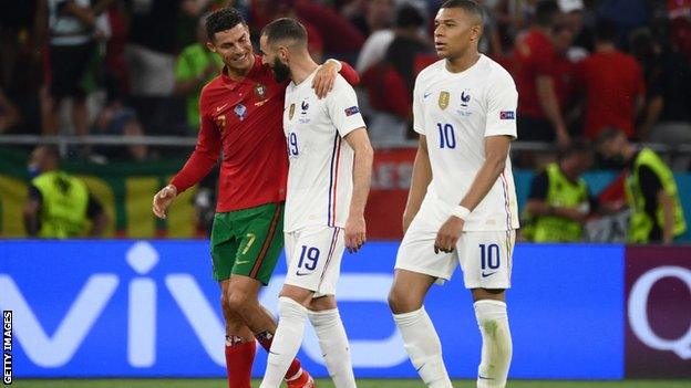 Cristiano Ronaldo and Karim Benzema