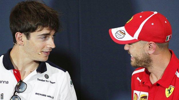 Charles Leclerc and Sebastian Vettel are set to be team-mate next season