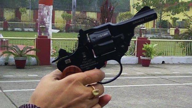 India women's gun