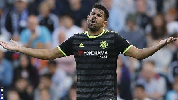 Chelsea striker Diego Costa