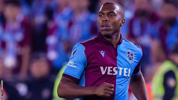 Daniel Sturridge in Trabzonspor kit