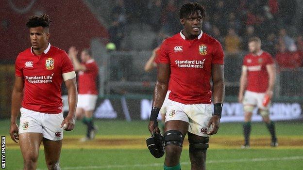 Anthony Watson and Maro Itoje