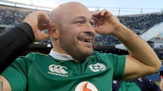 Rory Best led Ireland to a famous victory over New Zealand at Soldier Field, Chicago