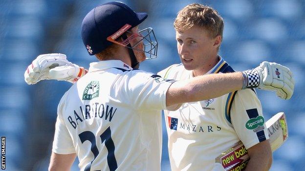 Jonny Bairstow and Joe Root