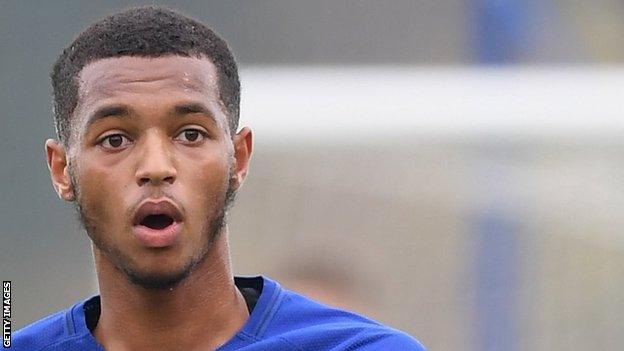 Josh Grant featured in Chelsea U23s' 5-0 win against Plymouth Argyle in last season's EFL Trophy