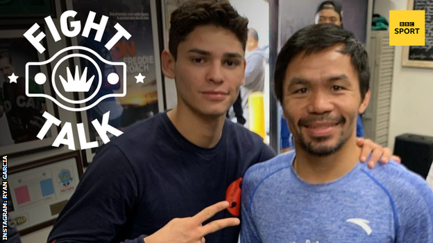 Ryan Garcia and Manny Pacquiao