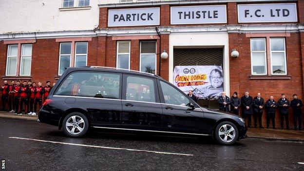 Colin Weir funeral