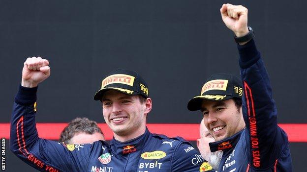 Max Verstappen, Sergio Perez