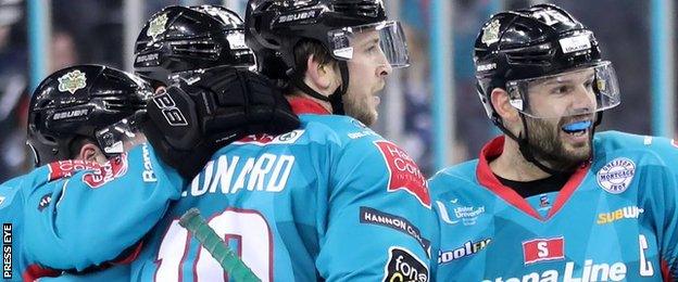 The Giants celebrated their second Continental Cup Final win