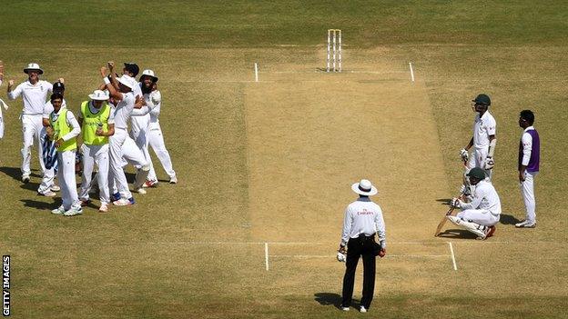 England celebrate