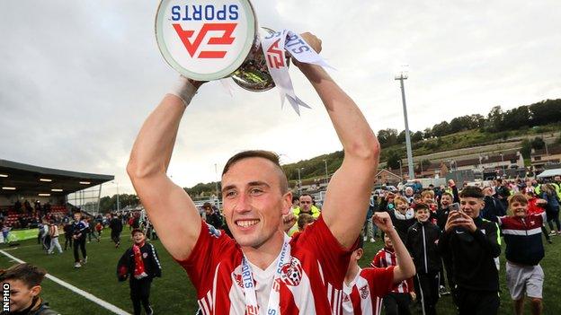 Aaron McEneff came close to scoring twice before he found the net from the spot