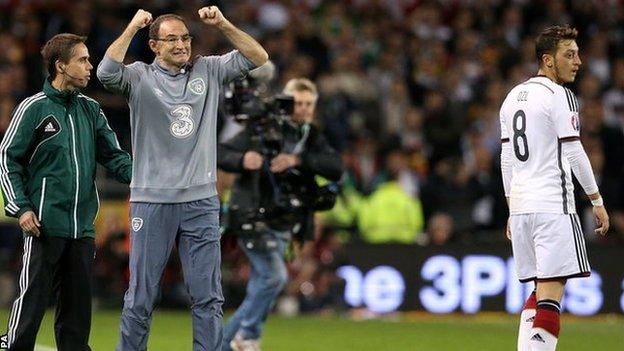 Republic of Ireland manager Martin O'Neill