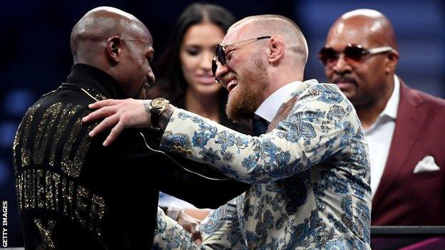 Floyd Mayweather and Conor McGregor