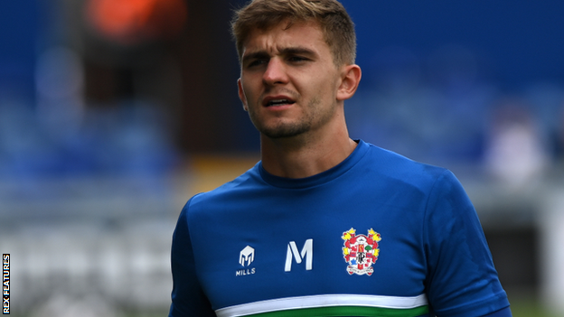 Tranmere Rovers keeper Mateusz Hewelt saved the 26th penalty in the Wham Stadium shootout