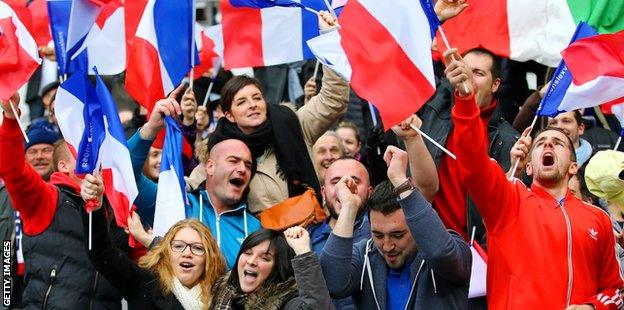 France fans