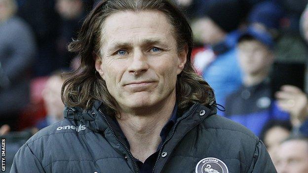 Wycombve boss Gareth Ainsworth