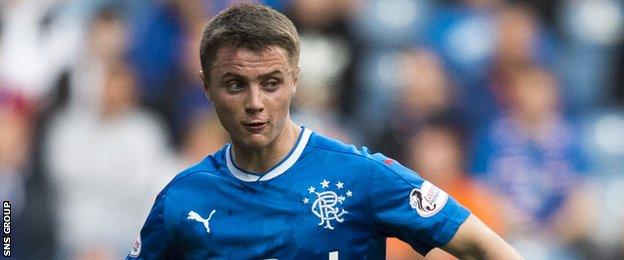 Rangers midfielder Jordan Rossiter