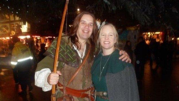 Tim Pollard and Sally Chappell