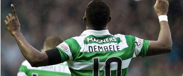 Celtic striker Moussa Dembele