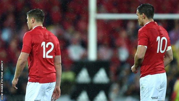 Owen Farrell and Johnny Sexton