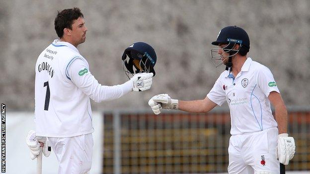 Billy Godleman and Tom Lace