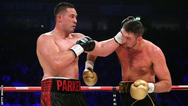 Joseph Parker face Hughie Fury