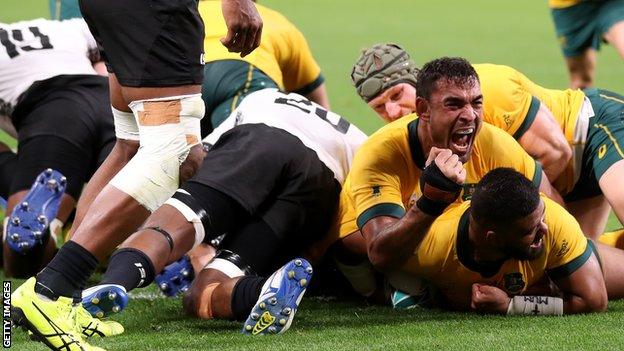 Silatolu Latu scores for Australia