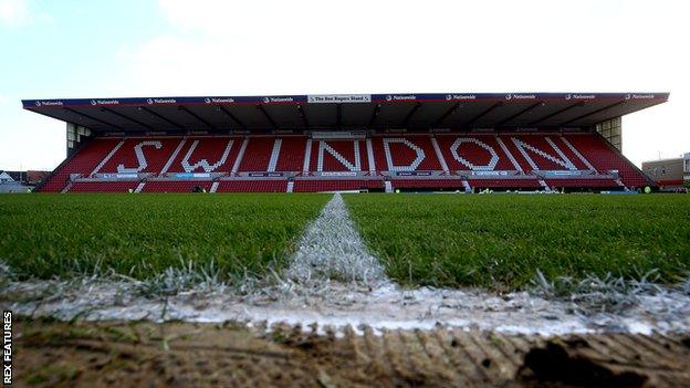 Swindon Town's County Ground stadium