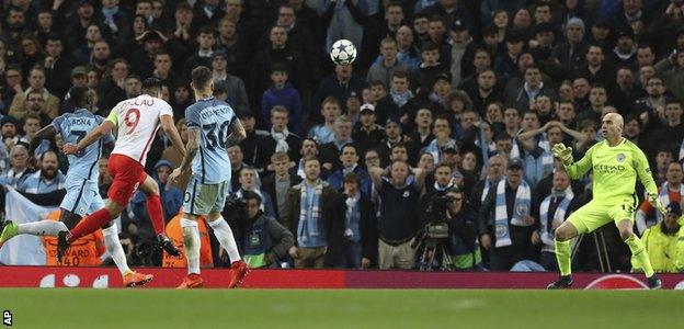 Radamel Falcao's chipped goal against Manchester City