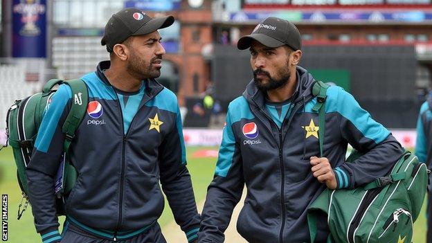 Wahab Riaz and Mohammad Amir