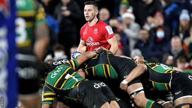 John Cooney in action against Northampton Saints