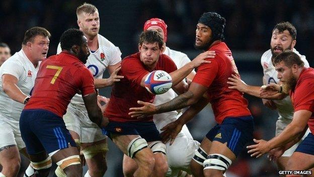 England v France at Twickenham