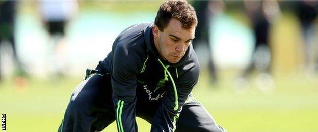 Andy McBrine took three early wickets for Ireland