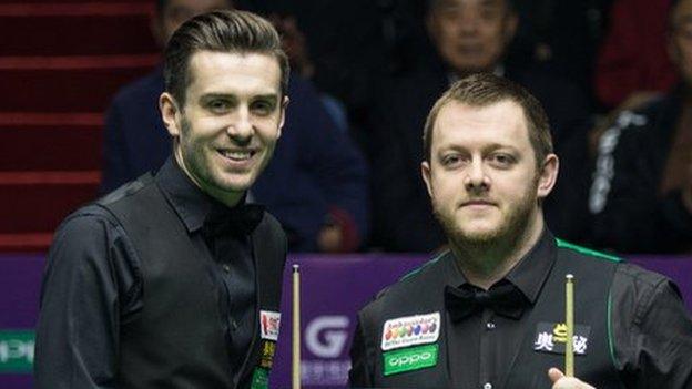 Mark Selby and Mark Allen