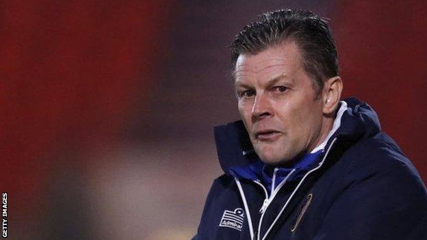 Shrewsbury Town boss Steve Cotterill