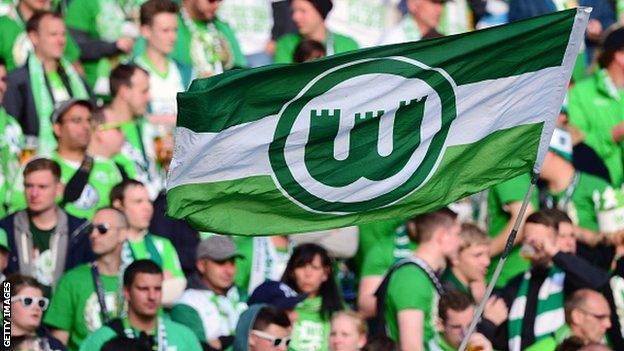 Wolfsburg fans