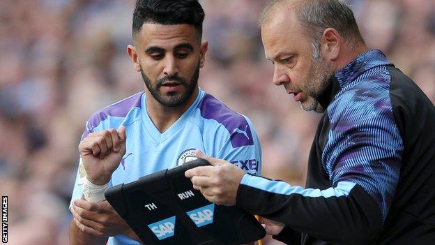 Riyad Mahrez and Rodolfo borrell